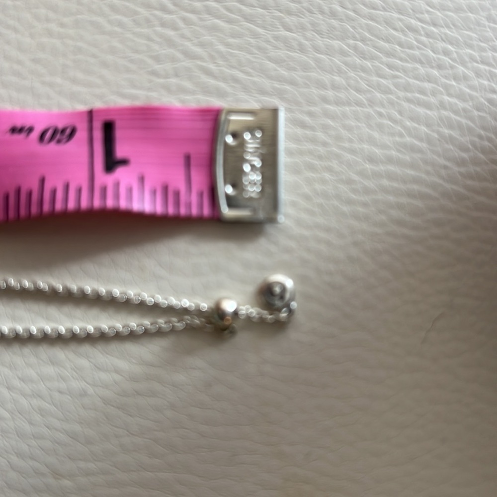 Pandora new silver 15 inch necklace - Picture 3 of 6